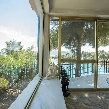 Villa Vasiliki's Front And Pool *
