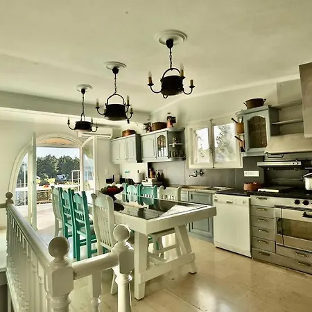Vila Vasiliki's Front And Pool *