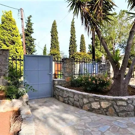 Villa Vasiliki's Front And Pool