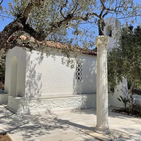 Villa Vasiliki's Front And Pool