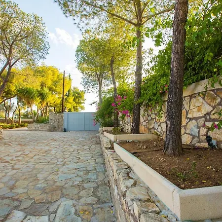 Villa Vasiliki's Front And Pool Porto Heli