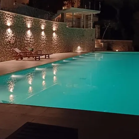 Villa Vasiliki's Front And Pool *