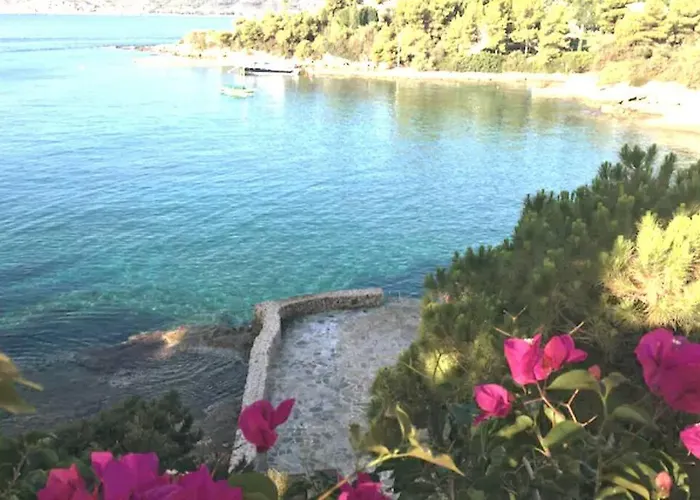 Vasiliki's Front And Pool Πόρτο Χέλι